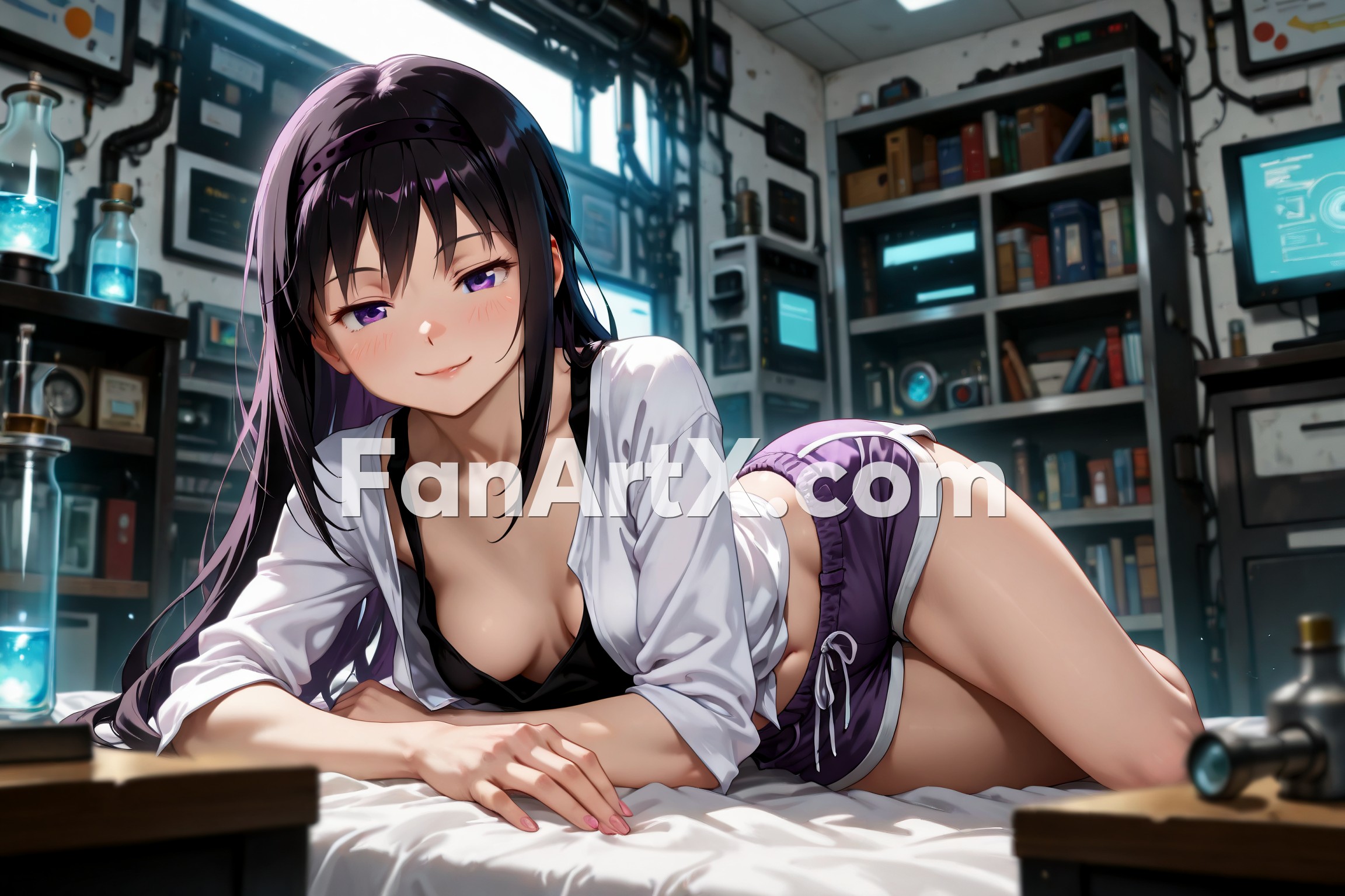 Akemi Homura Puella Magi Madoka Magica Fanart 3502134